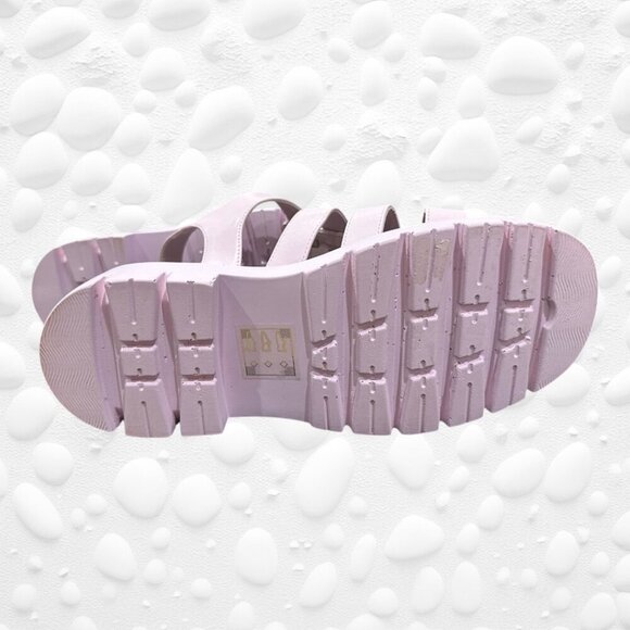 Light Purple LUANNA Platform Plastic Sandals NWT Size: 8 - Picture 3 of 8